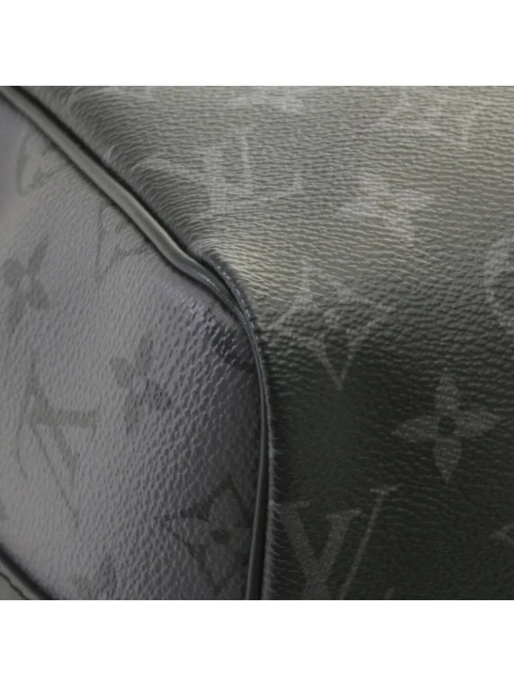 Louis Vuitton Keepall Bandouliere 35 Tag Boston Bag Monogram Eclipse Reverse